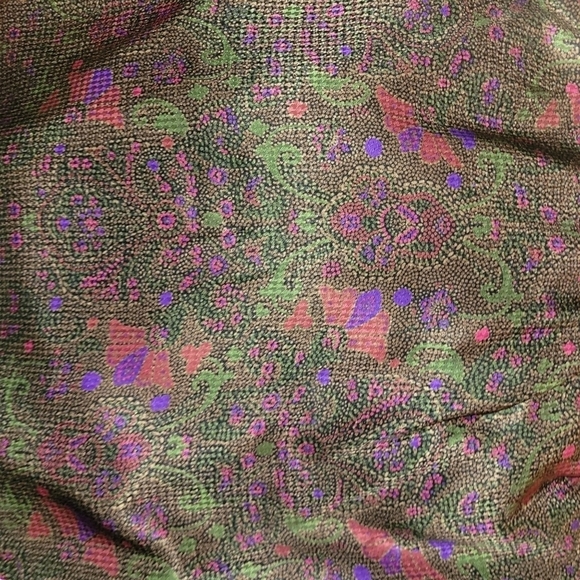 Vintage Anne Klein II Blouse 12, Skirt 12P 100% Silk lined 12 Multiple Colors - Picture 2 of 6